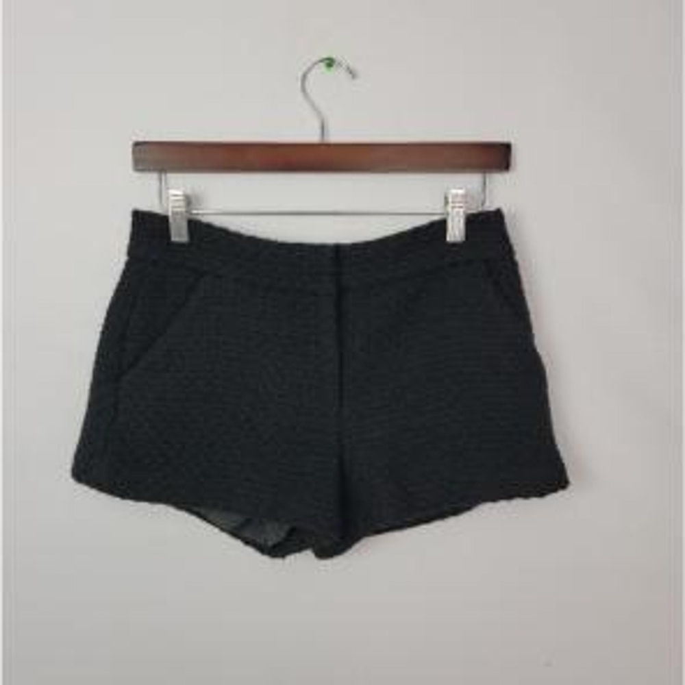 Elle High Waist Black Women's Shorts
